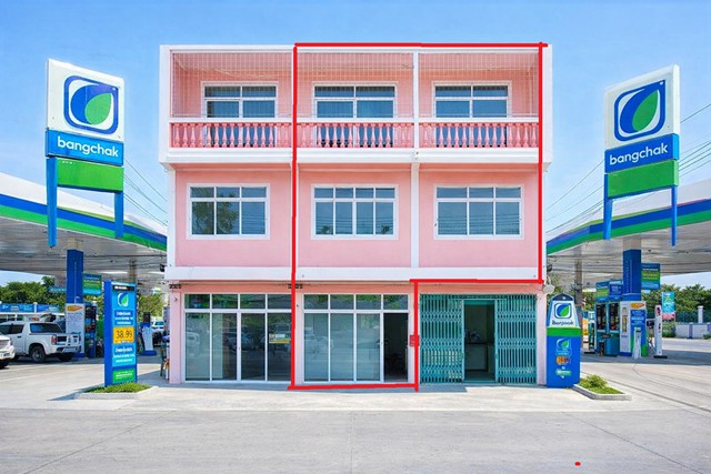 พุทธบูชา มีที่จอดรถ ติดปั้มบางจาก 2 แห่ง พระราม2 25-33  อาคารให้เช่า 3ชั้น 4นอน 3น้ำ 20 ตร.ว.240 ตร.ม. รพ.บางกอก 9 อินเตอร์ฯ 1.2 กม. 