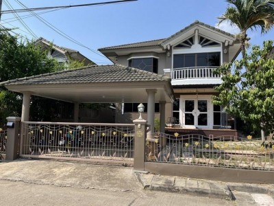 HR 10066 ให้เช่าบ้านเดี่ยว 3 ห้องนอน 3 ห้องน้ำ ศุภาลัยแกรนด์เลค ริมทะเลสาป ใกล้นิคมอุตสาหกรรมลาดกระบัง สนามบิน