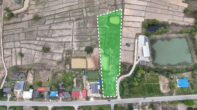 ขายที่ดินวิวภูเขา ตีนเขา โฉนดครุฑแดง ต.เวียงห้าว อ.พาน เชียงราย พื้นที่ 4-2-36.4 ไร่
