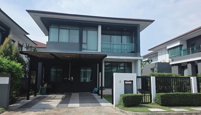 PP508 ขายบ้าน โครงการ เศรษฐสิริ กรุงเทพกรีฑา 1 ถนนกรุงเทพกรีฑา จากแสนสิริ ใกล้โรงเรียน Brighton College International School Wellington