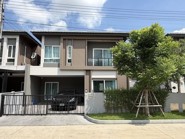 BH4177 ให้เช่า บ้านใหม่ PLENO เพชรเกษม 91 ติดสวน วิวสวน บ้านสวยพร้อมอยู่ ใกล้ Makro อ้อมน้อย