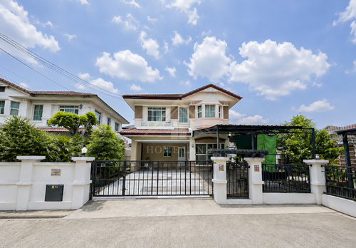 BHL1284 บ้านเดี่ยว 2 ชั้น หมู่บ้าน ชัยพฤกษ์ บางบัวทอง นนทบุรี  โซนบ้านบนเนิน (หลังริม)