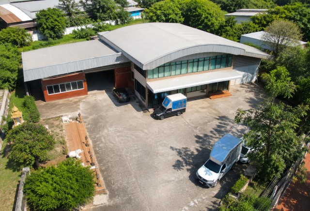 เหมาะสำหรับโรงงานอุตสาหกรรม คลังสินค้าวัดดอนไก่ดี 1.2 กม. โรงงาน และโกดังให้เช่า 2 นอน 2 น้ำ  2,400 ตร.ม.พร้อมใบอนุญาต รง.4