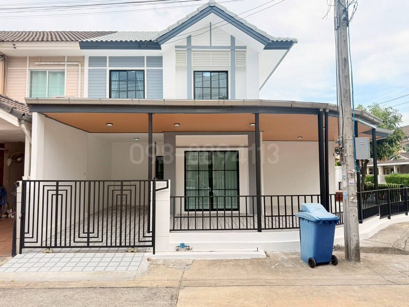 ขายทาวน์โฮม 2 ชั้น พฤกษาวิลล์ พหลฯ - สายไหม เนื้อที่ 40.4 ตรว 4ห้องนอน 2ห้องน้ำ ต่อเติมหลังคาที่จอดรถพร้อมปูกระเบื้อง