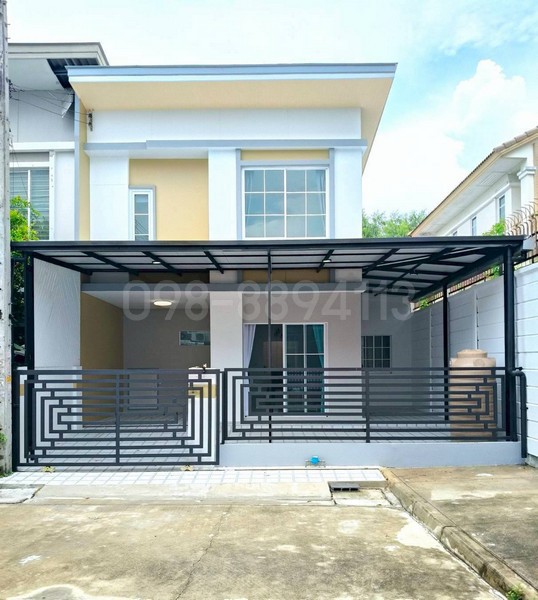 ขายทาวน์โฮม 2 ชั้น หลังมุม พฤกษาวิวล์ 55/2 เนื้อที่ 24 ตรว 4นอน 2น้ำ ทำเลดี พิกัดสุเหร่าคลองหนึ่ง