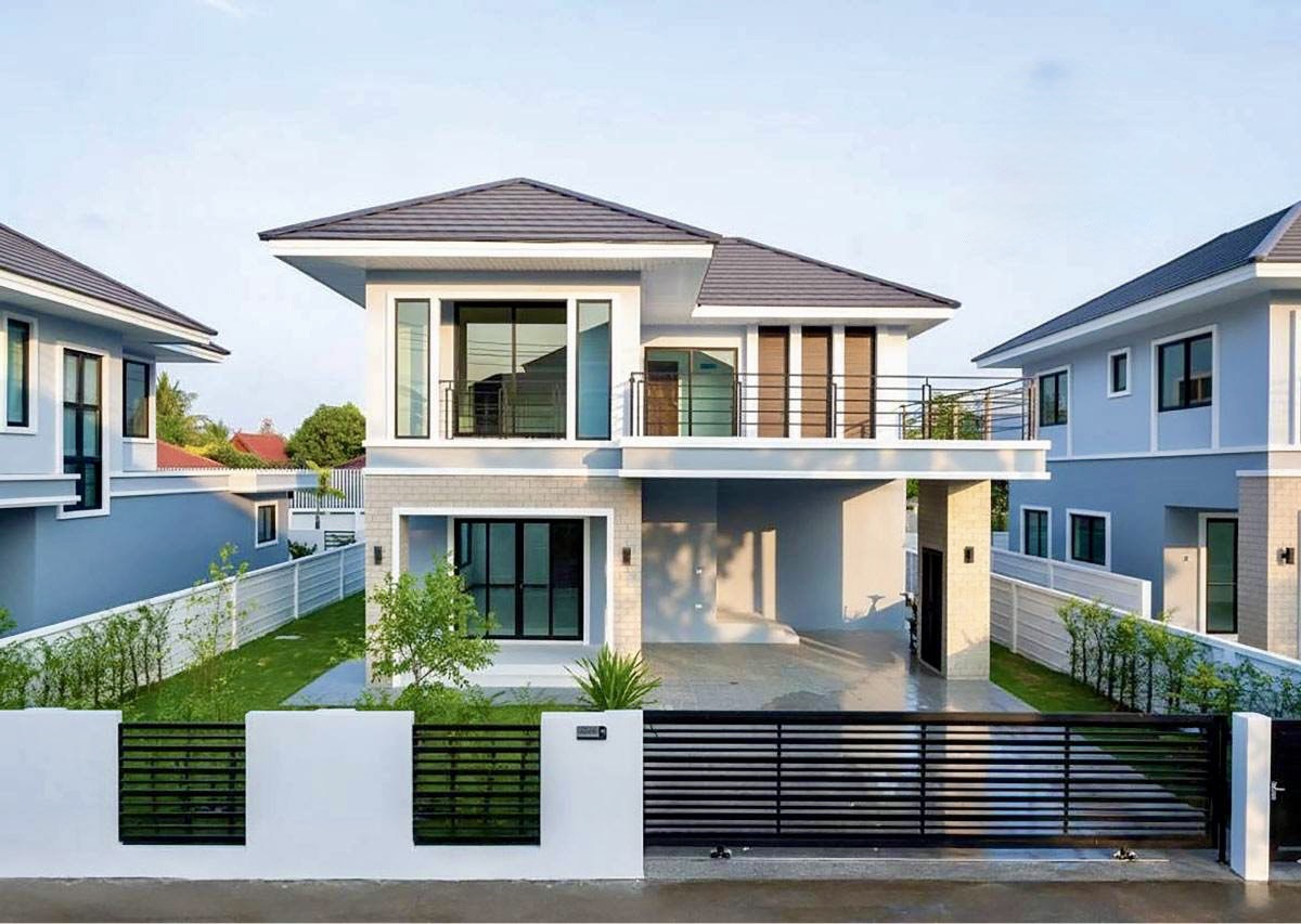 บ้านหรูสไตล์ญี่ปุ่น พร้อมเฟอร์นิเจอร์  ใจกลางร้อยเอ็ด ถนนร้อยเอ็ด–วาปีปทุม 