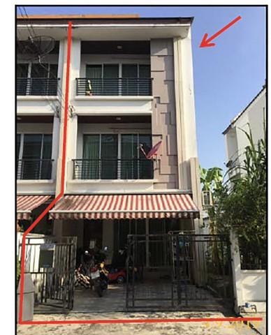 ขายทาวน์โฮม3ชั้น36ตร.วย่านลาดพร้าวเลียบด่วนบ้านกลางเมืองลาดพร้าว87หลังมุมเขตวังทองหลาง