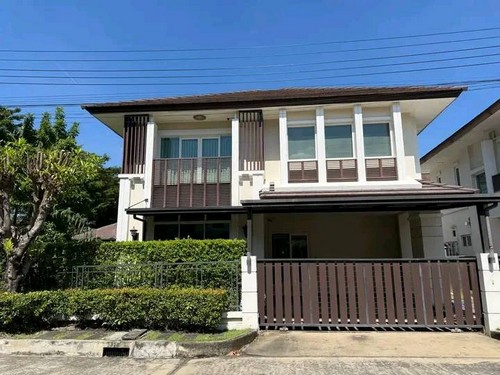 Sss567  ขายบ้านเดี่ยวหลังมุม เดอะเซนโทร อ่อนนุช–วงแหวน THE CENTRO ONNUCH-WONGWAN  ทิศใต้ บ้านพร้อมอยู่