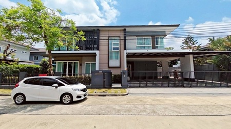 ให้เช่า บ้านเดี่ยว หมู่บ้าน ลัดดารมย์ บางนา กม.7 ใกล้Megaบางนา ใกล้รรนานาชาติคอนคอร์เดียน 095-164-2956