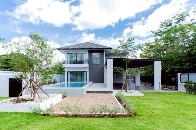 Pool Villa 8.79 ล้าน – #สันกลาง #สันกำแพง บ้าน 2 ชั้น ทำเลทอง #น้ำไม่ท่วม อยู่สบายทุกฤดู เหมาะทั้งอยู่อาศัยและลงทุนปล่อยเช่า