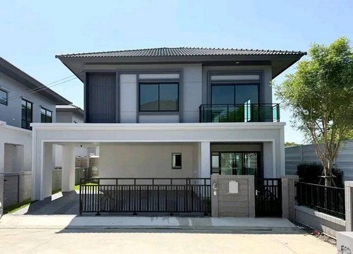 svs354 ขาย/เช่า บ้านเดี่ยว บริทาเนีย บางนา - ศรีวารี บ้านหลังริม บ้านตกแต่ง เฟอร์ครบทุกห้อง พร้อมเข้าอยู่