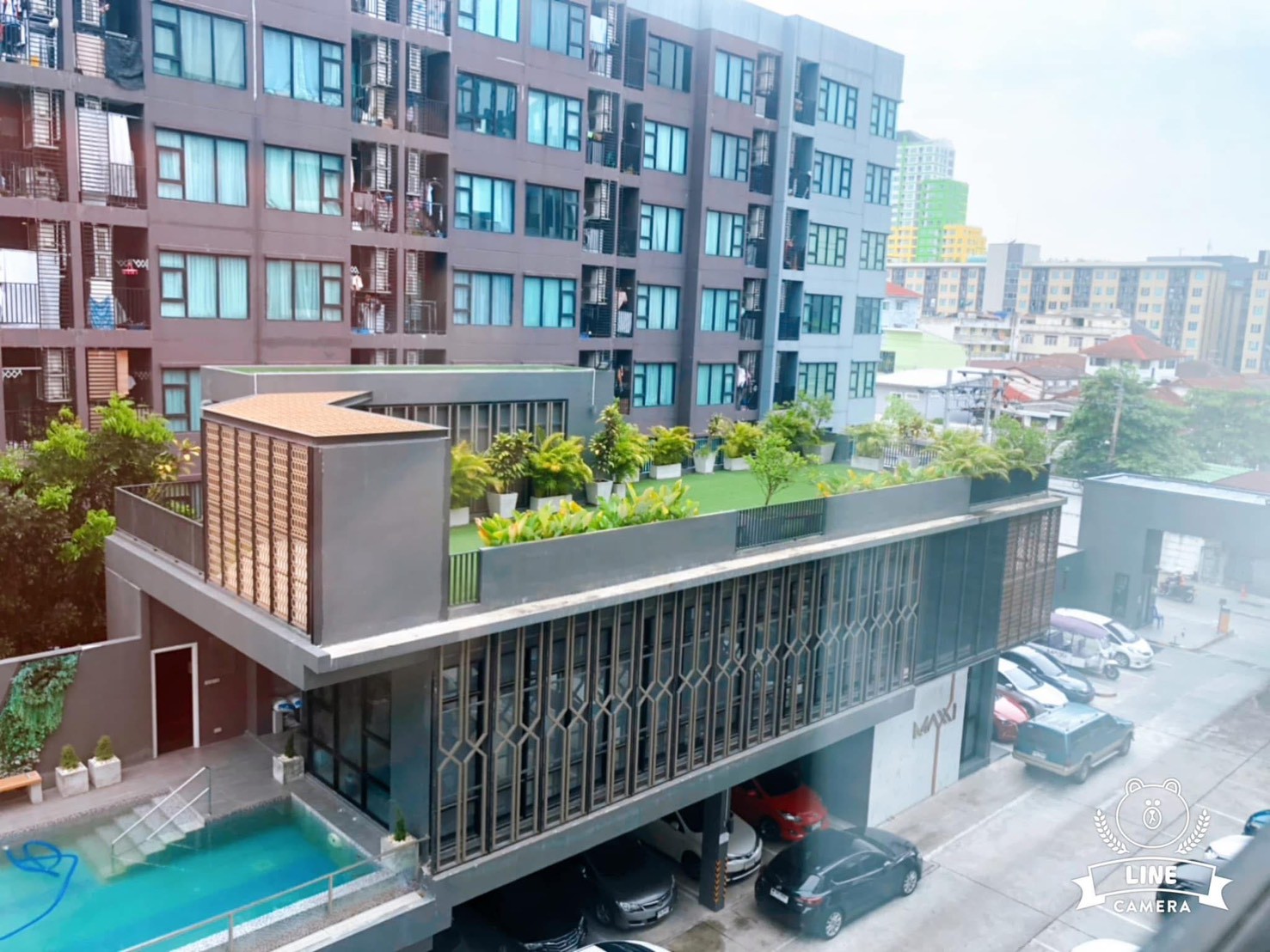 ขาย/ปล่อยเช่า​ MAXXI CONDO ม.เกษตร วิวสระว่ายน้ำและสวน ใกล้BTSเสนานิคม (พหลโยธิน 34)