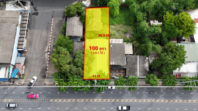 ขายที่ดินประชาอุทิศ ตรงข้ามตลาด ใกล้ห้างสรรพสินค้า ใกล้ทางด่วน ใกล้มหาวิทยาลัย สวย