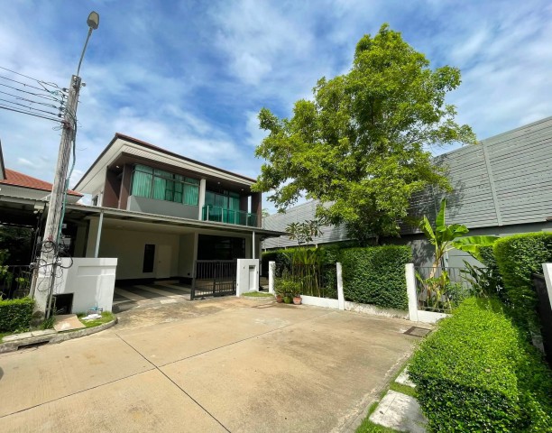 เช่า #บ้านเดี่ยว  หมู่บ้านเศรษฐสิริ กรุงเทพกรีฑา , บ้านรีโทเวทใหม่ #ใกล้รรนานาชาติไบรท์ตัน
