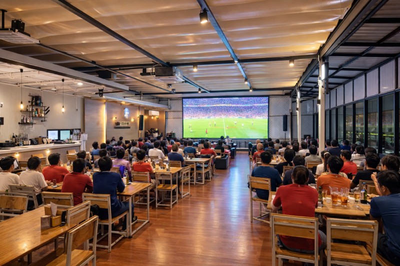 เซ้งกิจการร้านอาหาร พร้อมบาร์นั่งชิลสะพานมหาเจษฎา  บางศรีเมือง MRTบางรักน้อยท่าอิฐ 2.88กม. โลตัส นอร์ธ ราชพฤกษ์  1กม.  400ตร.ม.