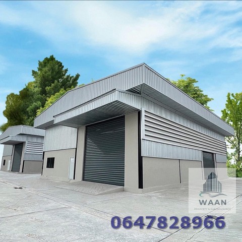 ปล่อยเช่าโกดังปิ่นทอง 1  มีอ๊อฟฟิสพร้อมเข้าอยู่ ศรีราชา ชลบุรี Factory & Warehouse For RENT