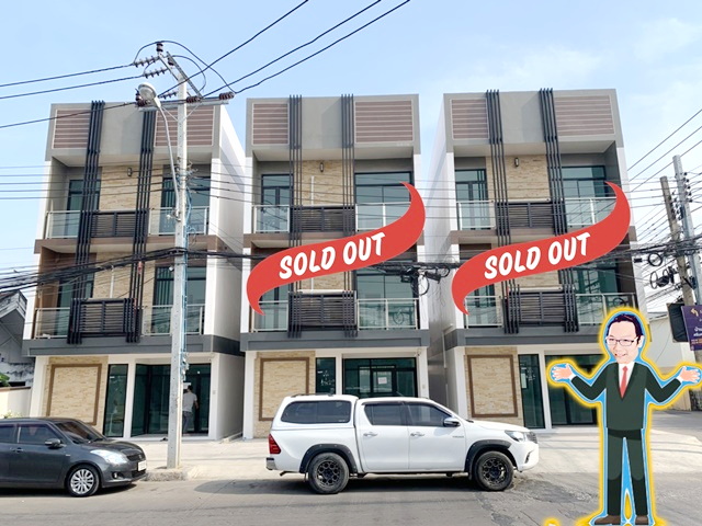 สุขุมวิท77 รอบ3ปีมี1ครั้ง ใหม่! MRTศรีนุช 2.4 กม. แอร์4ตัว ขาย-ให้เช่า อ.พาณิชย์ หน้ากว้าง6 ม. 5นอน อ่อนนุช เฉลิมพระเกียรติ ร.9 5น้ำ