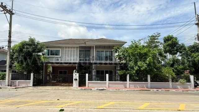 บ้านเดี่ยว บ้านบุญยกร เลค พาร์ค รังสิต คลอง 6 ทำเลดี หลังมุม