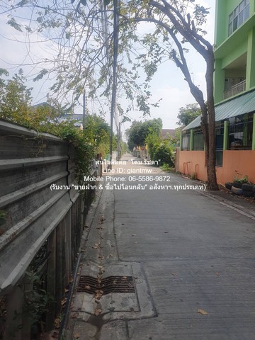 DSL-1247 ขาย ที่ดิน ขายที่ดินเปล่าถมแล้วแปลงเล็ก 100 ตร.ว. หลังหมู่บ้านเสนานิเวศน์โครงการ 2 ราคา 6,500,000 บาท  กรุงเทพ ใกล้กับ เป็นที่ดินขนาดเล็ก ทรงสี่เหลี่ยมผืนผ้า ติดถนน ที่ตั้
