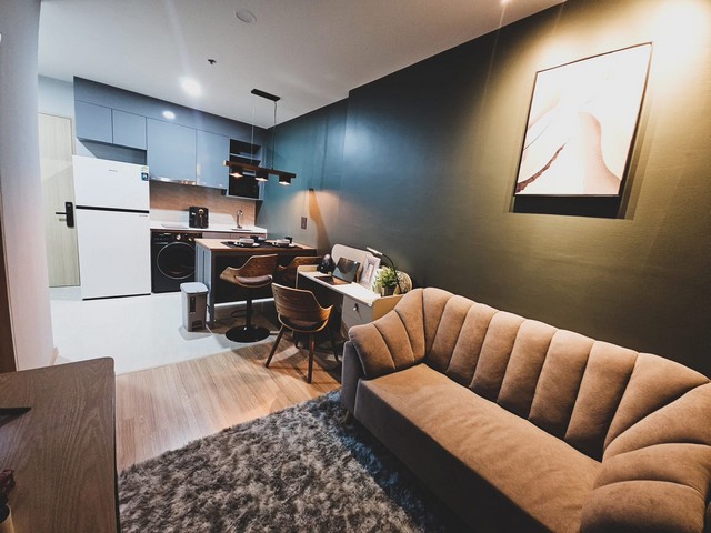 For rent ปล่อยเช่าคอนโด Skyrise Avenue Sukhumvit 64ชั้น 30 วิวโค้งแม่น้ำ