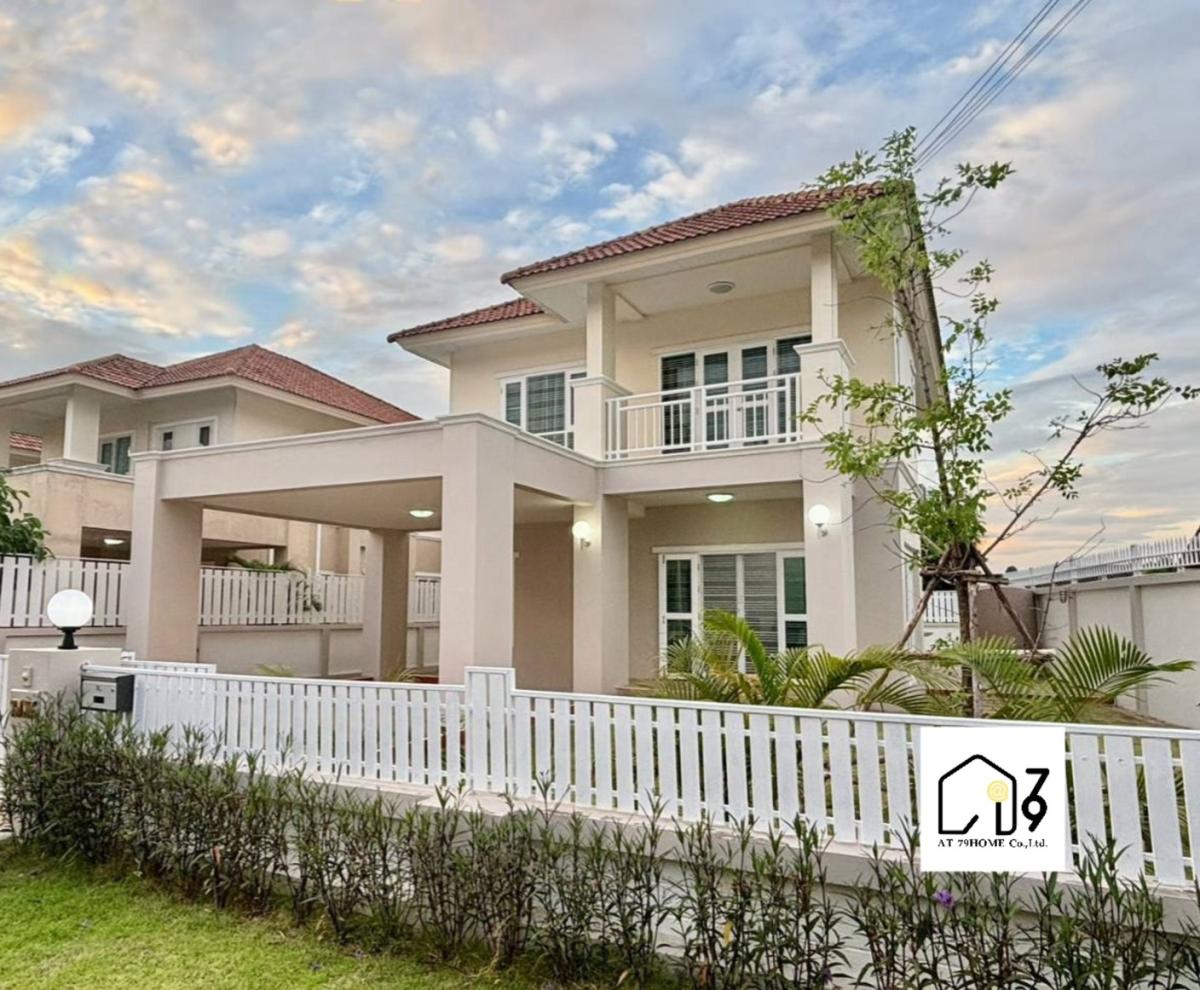 ให้เช่าบ้านเดี่ยว2ชั้น ใกล้โรบินสันบ้านฉาง ระยอง พร้อมเฟอร์นิเจอร์ครบ