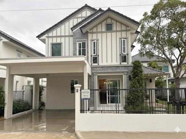 ให้เช่าบ้านเดี่ยว 2 ชั้น 66 ตรว. 5 ห้องนอน โครงการ Villaggio 3 ศรีนครินทร์-บางนา ใกล้เมกะบางนา