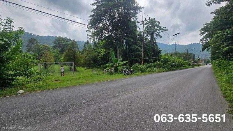 ขายสวนทุเรียนวิวเขา บรรยากาศดี หน้าติดถนนลาดยาง ท้ายติดลำธาร ที่ดินโฉนดครุฑแดง พร้อมโอน ต.เขาพระ อ.เมืองนครนายก จ.นครนายก