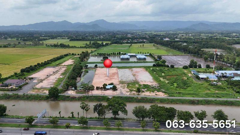 ขายที่ถมแล้ว ทำเลสวย ตรงข้ามบะหมี่โหน่ง นครนายก ปลูกบ้าน หรือทำร้านสวยเด่นเป็นสง่าแน่นอน