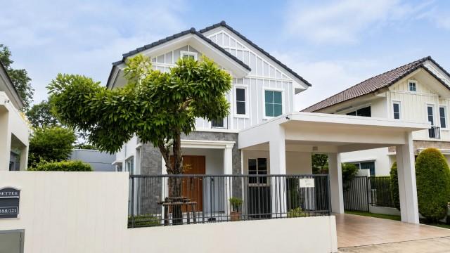 ขาย/เช่า บ้านเดี่ยว 2 ชั้น 50.2 ตร.วา  วิลลาจจิโอ2 ศรีนครินทร์–บางนา Villaggio 2 Srinakarin- Bangna  ตกแต่งครบพร้อมเข้าอยู่