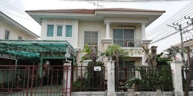 บ้านเดี่ยว 2 ชั้น พฤกษาวิลเลจ 1 ถนนลำลูกกา บึงคำพร้อย หลังมุม พร้อมอยู่ ขายถูก