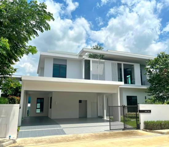 ให้เช่า #บ้านเดี่ยว หมู่บ้านมัณฑนา บางนา กม.15 #ใกล้เมกาบางนา #ย่านบางพลี 095-164-2956  XX