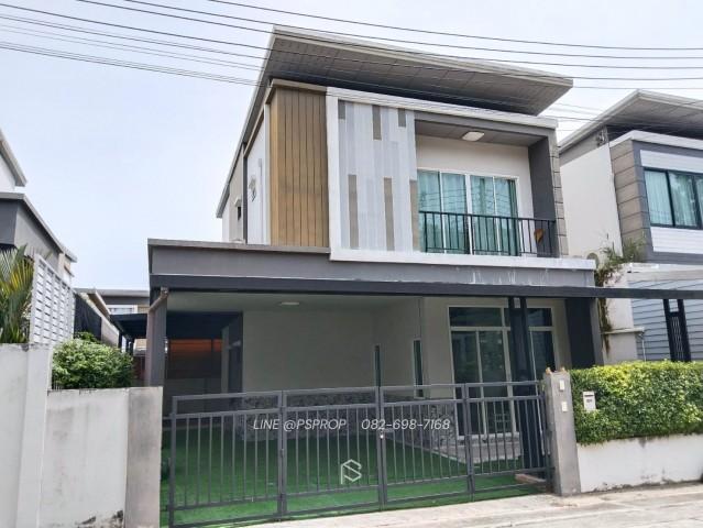 บ้านเช่าศรีราชา ใกล้โรงเรียน โรงพยาบาล ห้างสรรพสินค้า  Trio Town Assumption-Sriracha  HR0118