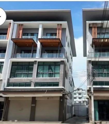 HR 10521 ให้เช่าโฮมออฟฟิศ 4.5 ชั้น2คูหาทะลุกัน ติดถนนใหญ่เอกชัย บางบอน เหมาะทำออฟฟิศ