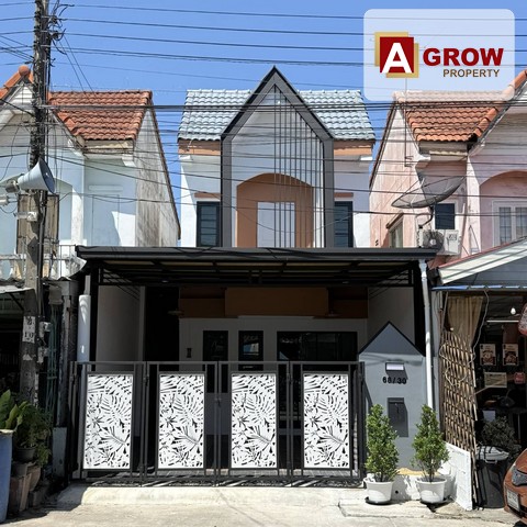หมู่บ้านอมรทรัพย์ ต้นซอย18 บ้านรีโนเวทใหม่ ทำเลค้าขาย เข้า-ออกสะดวก