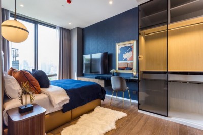 RealEstate 259-12  Muniq Langsuan – คอนโดหรู ใจกลางต้นสน ใกล้สวนลุม
