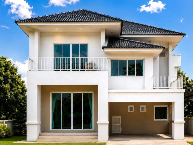 บ้านเดี่ยว2ชั้นครึ่ง ให้เช่า 122ตรว. ถ.วัชรพล พหลโยธิน ใกล้ตลาดถนอมมิตร ทะลุออกพหลโยธิน54/1ได้