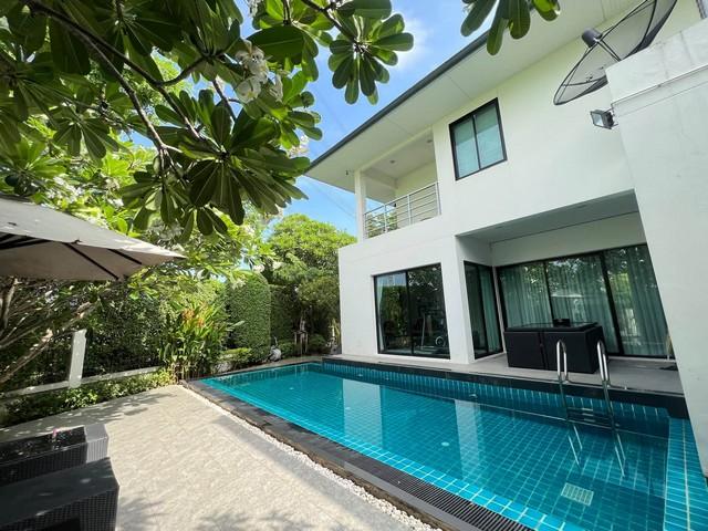 ให้เช่า ขายบ้านเดี่ยว Pool Villa 119 ตรว. 4 ห้องนอน โครงการ  บลูลากูน Blue Lagoon 2 บางนา-วงแหวน หลังมุม ทิศเหนือ ใกล้เมกะบางนา